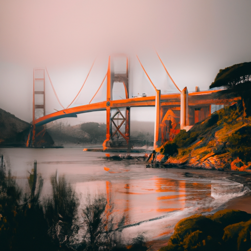 תמונה של גשר שער הזהב בסן פרנסיסקו